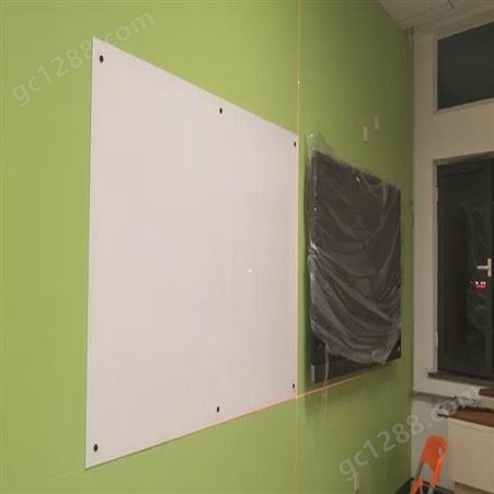 同城安装 郑州厂家 玻璃黑板利达文仪 钢化玻璃白板悬挂式办公会议磁性挂墙白板