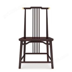 定制新中式实木椅子 酒店茶馆家用新中式餐椅 工厂批发实木椅子