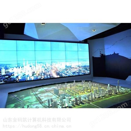 河北省张家口市 3D全息投影沙盘制作 风力发电沙盘模型 厂家供应 金码筑
