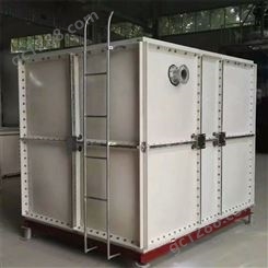 上海 定制 玻璃钢水箱 SMC玻璃钢保温水箱 安装仔细