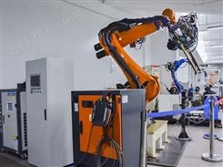 全自动焊接法兰机 法兰焊接机器人 法兰自动焊接设备 青岛赛邦