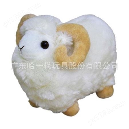 创意羊羔毛绒玩具生日礼物抓机娃娃羊公仔来图来样定制厂家