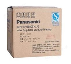 松下UPS电池LC-P1238ST 12V38AH 松下蓄电池工厂销售中心