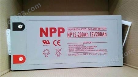 耐普蓄电池12v200ah NPG12-200 NPP太阳能电池 UPS电池专用