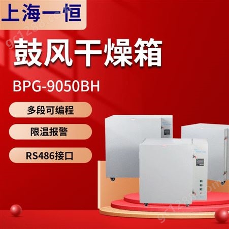 上海一恒BPG-9050BH实验室高温鼓风干燥箱实验室干燥箱