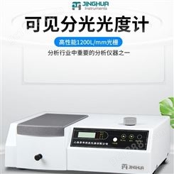 上海 可见分光光度计 723 （自动/手动）数显光谱分析仪环保专用