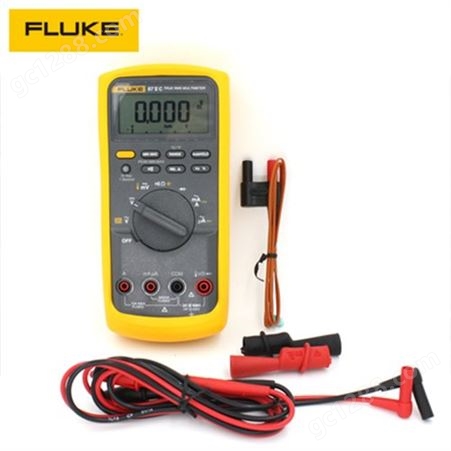 FLUKE福禄克F87-V/C高精度数字万用表有效值低通滤波可测变频器