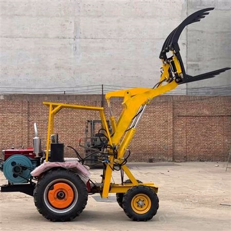 建筑工地06型轮式装载机液压助力电启动微型农用小铲车装载机铲车