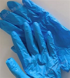 合成防护手套蓝色,一次性丁腈手套,蓝色防护手套,手套工厂,手套批发,手货