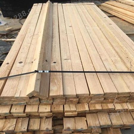 禄森木业常用建筑木方规格尺寸防腐建筑木方加工厂家供应