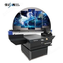 儒彩小型平板UV打印机9060工艺礼品UV喷墨印刷设备