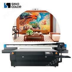 儒彩大型工业级广告彩色喷墨印刷UV平板打印机2513打印幅面