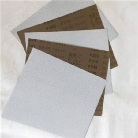 高锐 高品质带涂层方形砂纸 氧化铝砂纸方形砂纸生产商