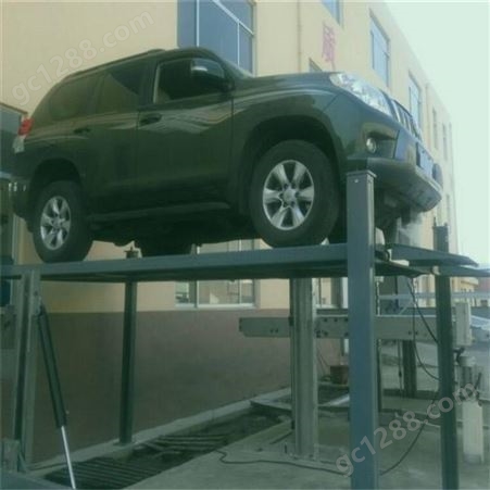 简易四柱式立体停车设备 多功能停车设备