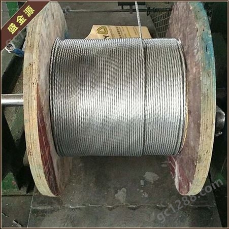 沧州工厂供应 镀锌钢绞线 1x7  2.2 2.6 7股钢绞线   农业钢绞线  电力拉线 盛金源