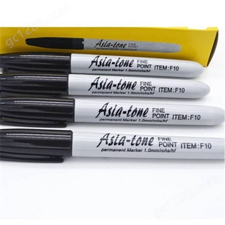 Asia-tone亚通F10油性记号笔环保记号笔彩绘笔打点笔标记笔1.0MM