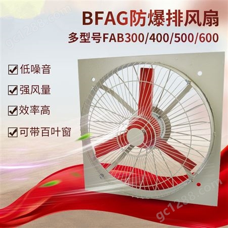 三团厂用隔爆型防爆排风扇BFAG-500 通风换气排气扇220v/380V
