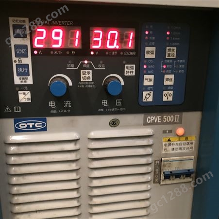 日本OTC气保焊机CPVE500逆变控制工业级二氧化碳焊接机