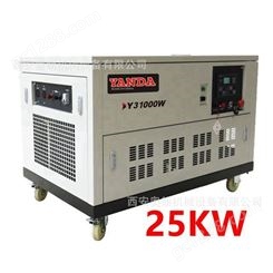 YANDA 220V 380V  25KW汽油发电机组 25千瓦汽油发电机组