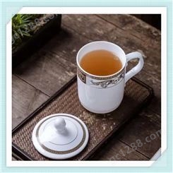 商务定制办公室泡茶杯  新品陶瓷茶杯 亮丽陶瓷