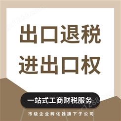 天津工商注册 进出口退税 外资企业设立