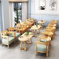 咖啡西餐桌椅快餐厅清酒卡座沙发汉堡小吃奶茶饭店圆桌卡座沙发餐桌椅卡座沙发定制厂家