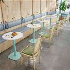 咖啡厅椅子 火锅饭店餐椅 餐厅餐饮店烘焙店实木椅子定做厂家聚焦美