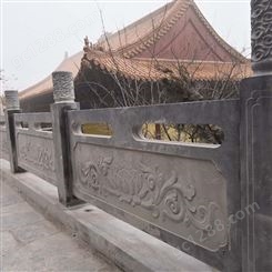 工程石栏杆 学校石栏杆山东济宁出售 定做加工石栏杆围栏
