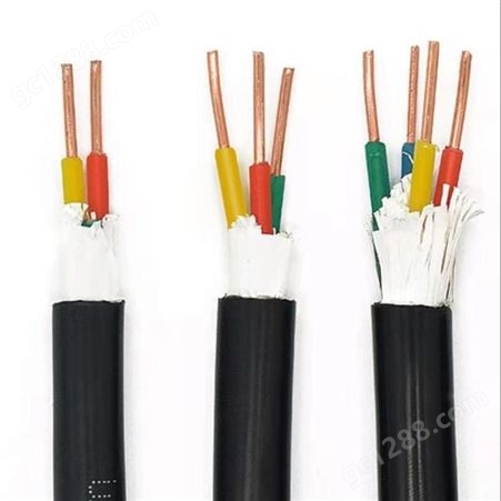  弘泰线缆一枝秀 多芯控制阻燃电缆KVV3*1.5