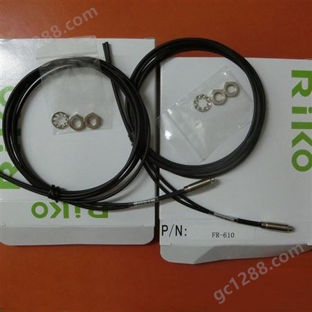 RIKO FR-610 1米线 M6反射型光纤线 光纤传感器探头