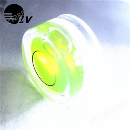 厂家直供万向水平泡 高灵敏度地磅绿色水泡水平珠 塑料天平水平器