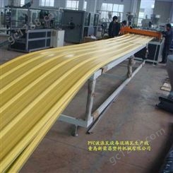 PVC塑钢瓦设备、PVC波浪板生产线、PVC梯形板机械生产厂家