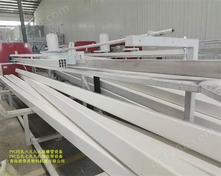 直销PVC四孔格栅管机组、PVC六孔格栅管机械、PE多孔格栅管设备厂家
