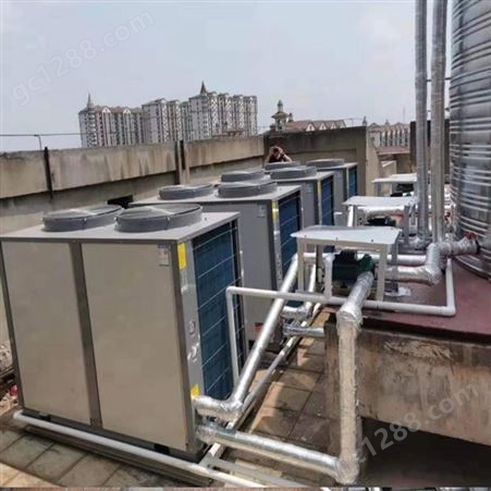 出售家用采暖节电设备机组 低温太阳能空气热泵 太阳能配热泵热水工程