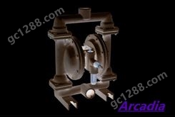 进口铸钢气动隔膜泵美国(ARCADIA)品牌_特点
