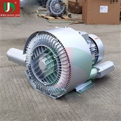 工业自动化玻璃机械真空吸附配套用7.5KW双叶轮高压漩涡风机