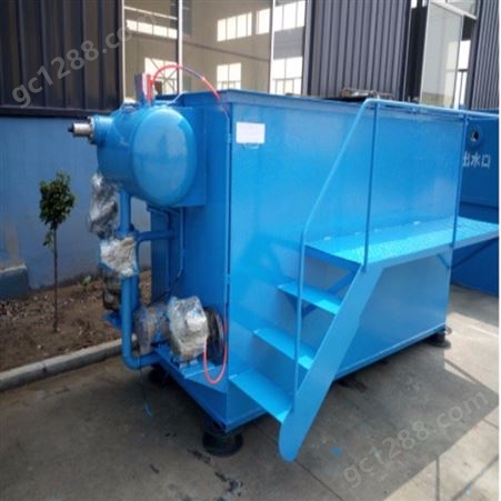 污水处理设备专业处理洗涤厂废水 酒店洗涤废水气浮机一体化设备