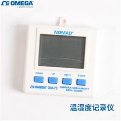 OMEGA便携式数据记录器,温/湿度计,电脑显示/保存图表数据OM-71