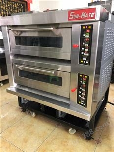威海电烤箱  三麦商用两层四盘烤箱  威海三麦全自动智能电烤箱专卖