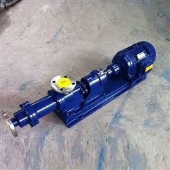 矿用G型单螺杆泵 批发定制 水泥砂浆用螺杆泵 尺寸定做 G35单螺杆泵