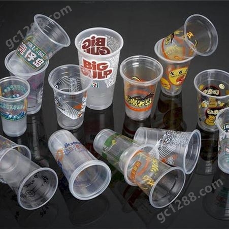 宏华厂家定制四色杯子曲面胶印机 一次性塑料杯印刷机设备