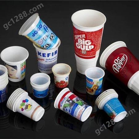 全自动塑料杯盖成型机 环保奶茶杯盖吸塑成型机 宏华厂家供应