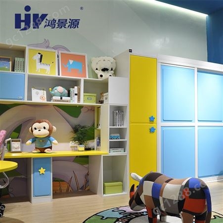 蓝色PVC塑料儿童房衣柜门拉手黄色星星童趣可爱家具电视抽屉把手