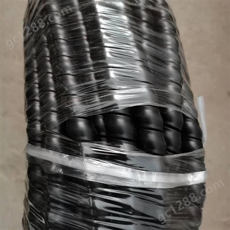 德明现货供应螺旋保护套 油管尼龙护套 弧面螺旋胶管保护套耐磨 防油