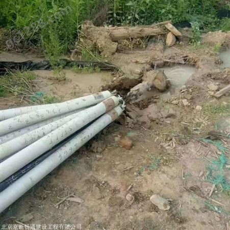 北京非开挖顶管施工队 水泥管顶管施工 京新畅通人工顶管