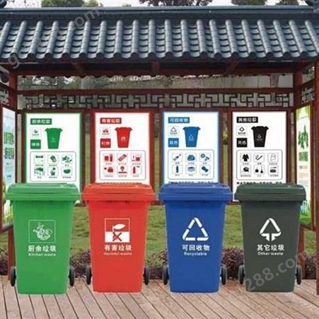 按需生产 垃圾分类亭 社区分类亭 户外公园垃圾分类亭 按时发货
