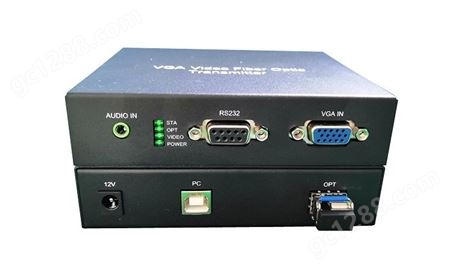 无压缩VGA光端机 VGA光纤传输器 VGA转光纤 VGA视频光端机