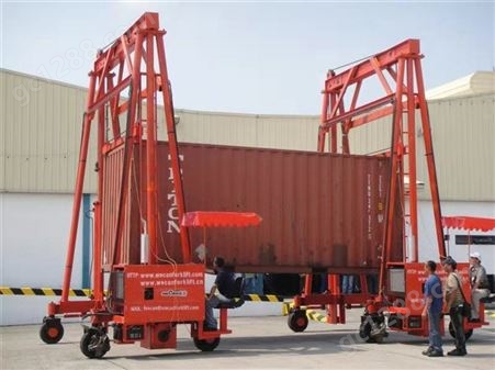 供应分体式集装箱升降机 海港集装箱升降机吊机 集装箱升降机