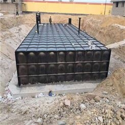 山东耐酸碱方形水箱  BDF地埋式水箱  尺寸定制