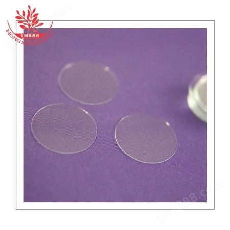 实验室用显微镜耗材玻璃载玻片用可定制各种规格100片圆型盖玻片